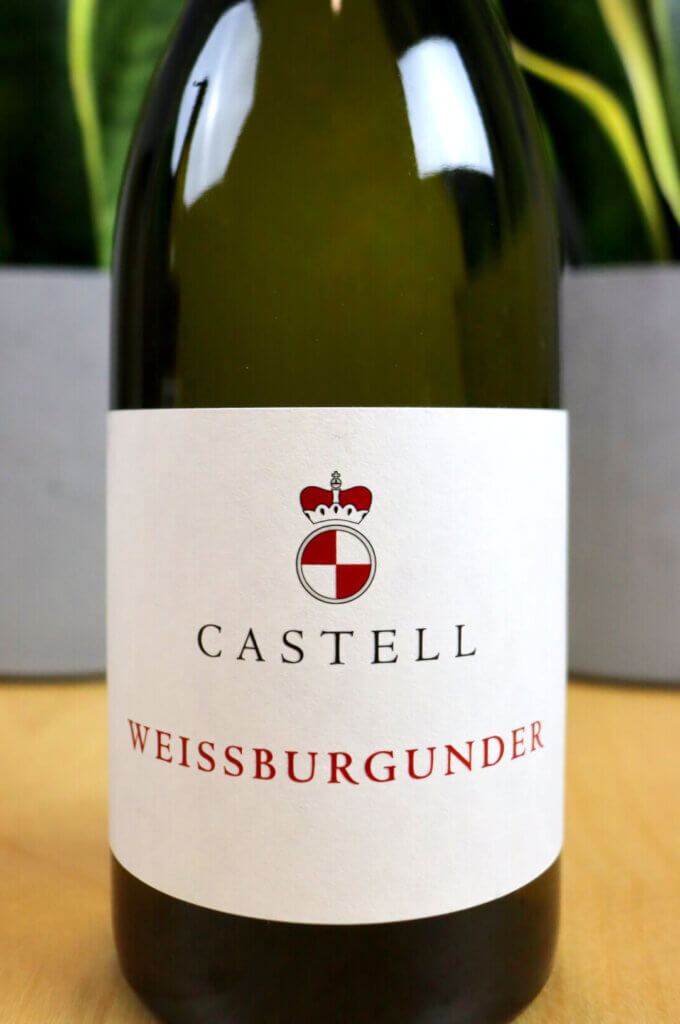 Przykład wina niemieckiego, Castell Weissburgunder