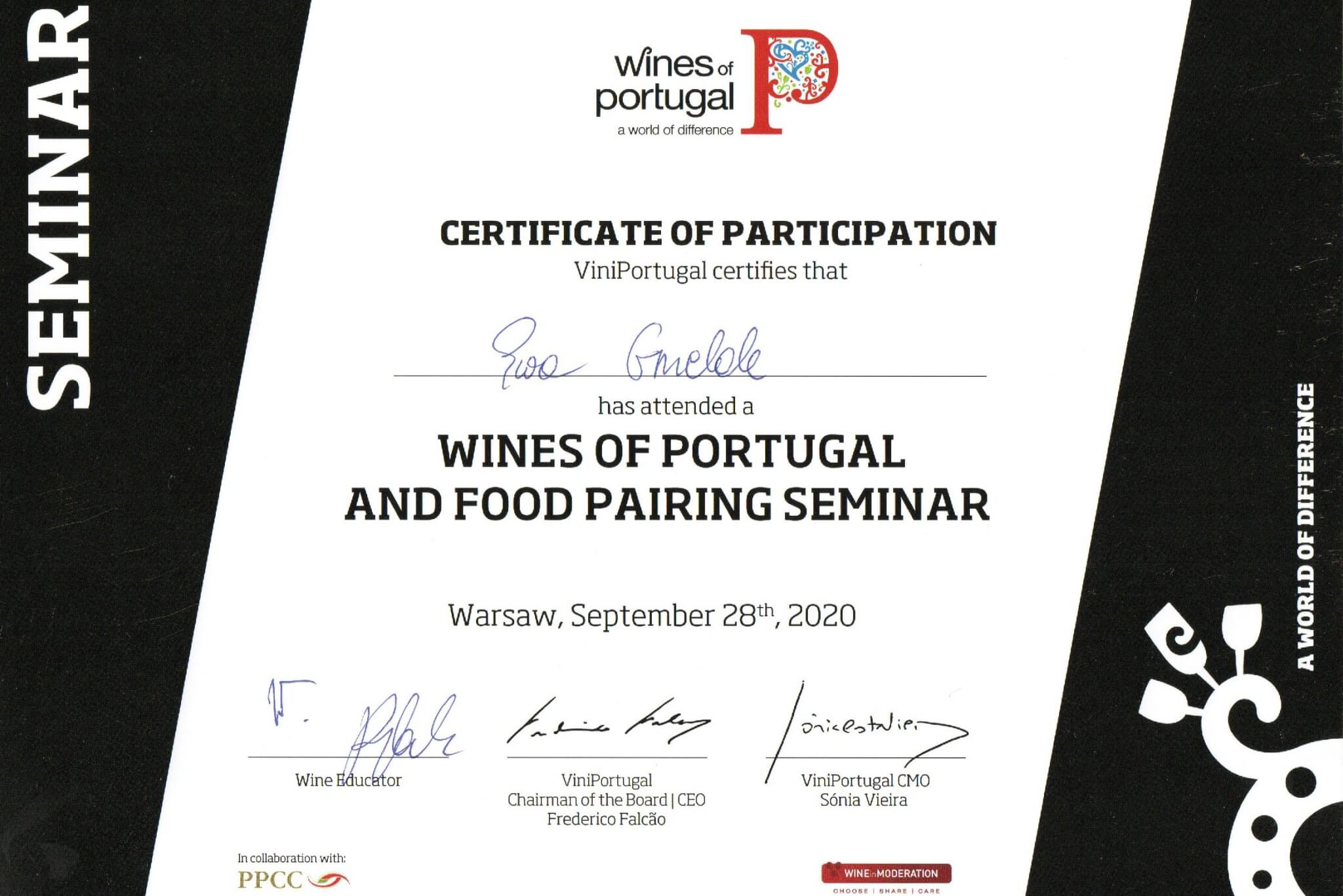 Certyfikat_Portugal_Ewa