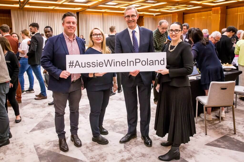 Ambasador Australii na Aussie Wine in Poland